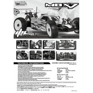 Mugen E1043 Bauanleitung MBX-7