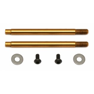 Team Associated 3x21 mm Shock Shafts (V2), TiN